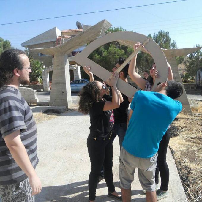 Astronomical measurements open air