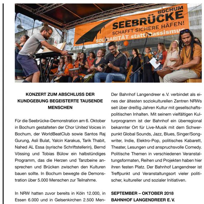 Dokumentation Förderfonds Interkultur Ruhr 2018 Dokumentation Förderfonds Interkultur Ruhr 2018