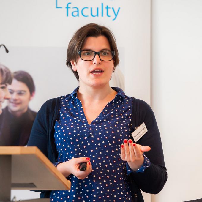 Evangelia Kindinger, Global Young Faculty,. Foto: Simon Bierwald.