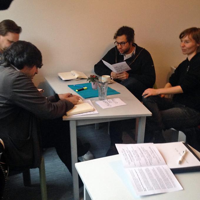 Arbeitstreffen bei HUkultur
