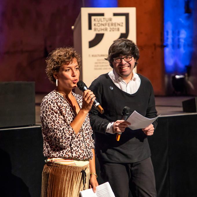Johanna-Yasirra Kluhs und Fabian Saavedra-Lara / Interkultur Ruhr