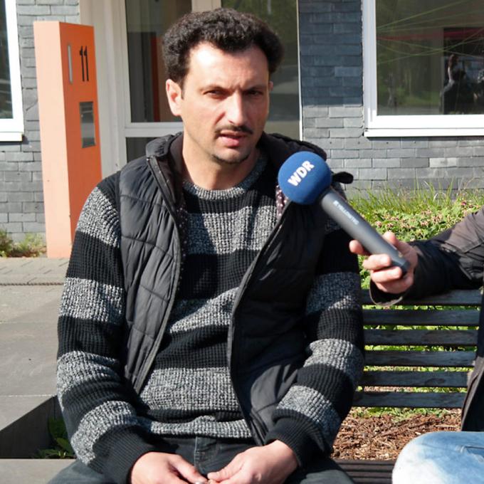 Faruk Yildirim im Interview. Foto: Guido Meincke Faruk Yildirim im Interview