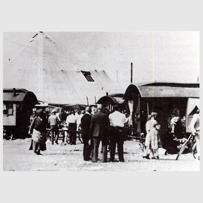 Zirkus Schickler in Crange, 1926