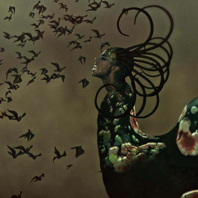 Wangechi Mutu, The End of Eating Everything, 2013, Copyright Wangechi Mutu, Courtesy of the artist, Gladstone Gallery, New York and Brussels, and Victoria Miro Gallery, London Wangechi Mutu, The End of Eating Everything
