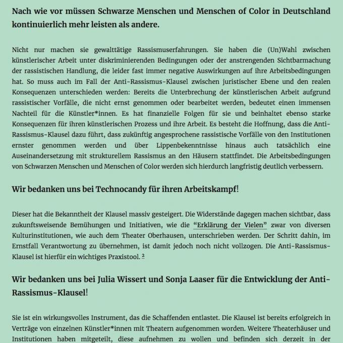 Offener Brief