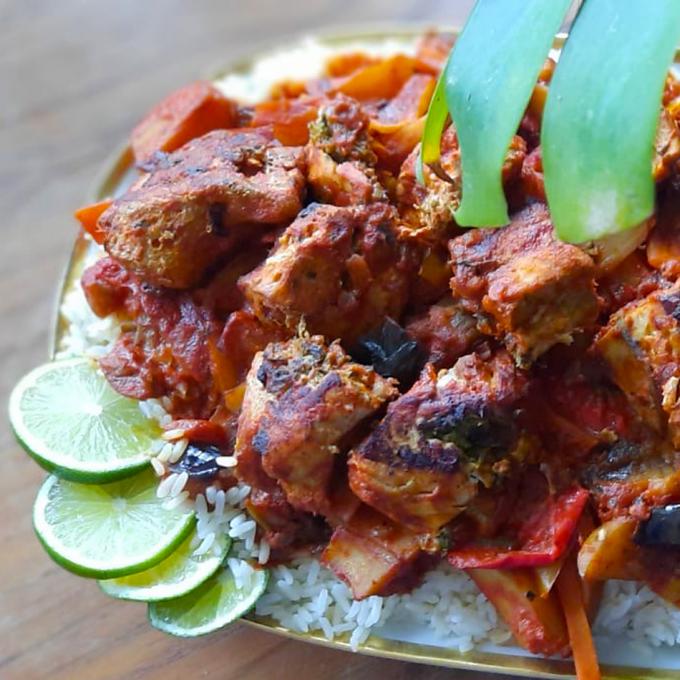 Thieboudienne. Foto: Olga Felker Thieboudienne