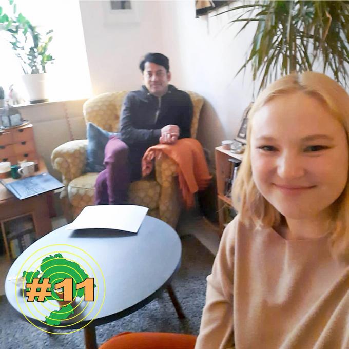 Olga Felker mit Alexis Rodríguez. Foto: Olga Felker Olga Felker mit Alexis Rodríguez. Foto: Olga Felker