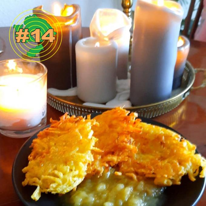 Ein traditionelles Gericht zu Chanukka: Latkes. Foto: Olga Felker Ein traditionelles Gericht zu Chanukka: Latkes. Foto: Olga Felker