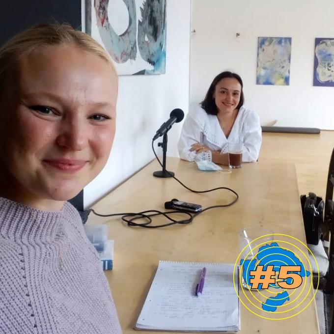 Olga Felker und Valentina Samsonow. Foto: Olga Felker Olga Felker und Valentina Samsonow. Foto: Olga Felker