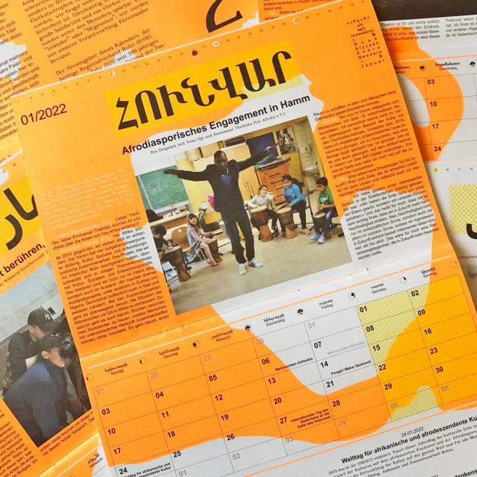 Interkultureller Kalender 2022. Foto: Guido Meincke