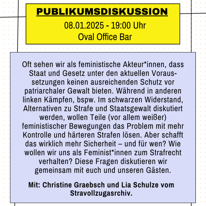 Publikumsdiskussion. Foto: KosmoPolis e.V.