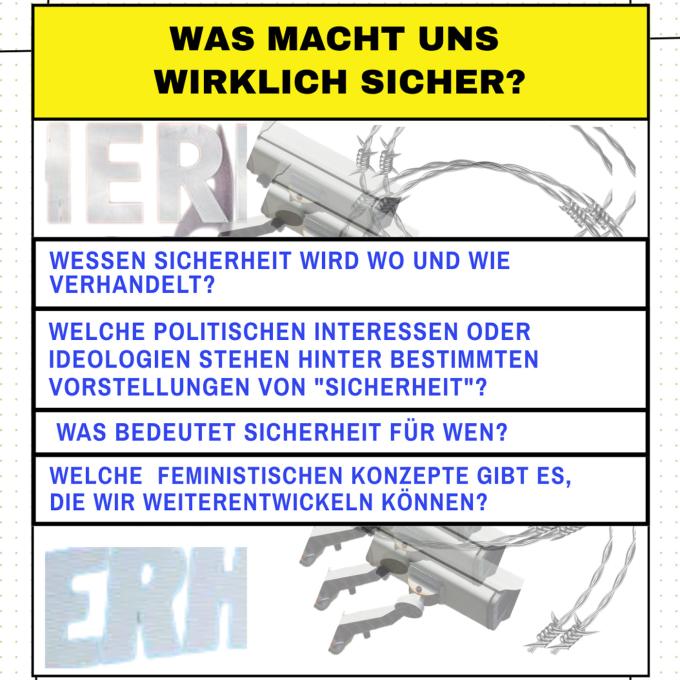 Was macht uns wirklich sicher? Foto: KosmoPolis e.V.