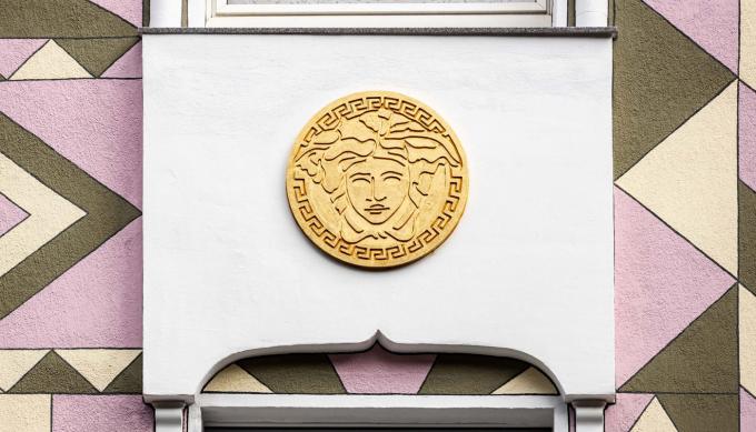 Hausfassade in der Schleswiger Straße, Detail. Foto: Christian Huhn