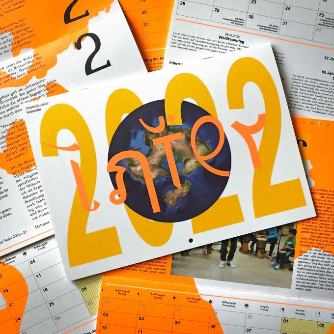 Interkultureller Kalender 2022. Foto: Guido Meincke
