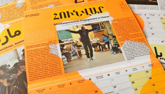 Interkultureller Kalender 2022. Foto: Guido Meincke