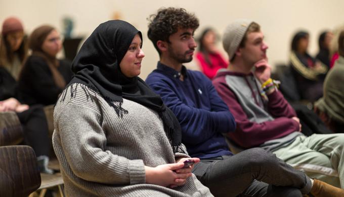 Gesprächsrunde im Kunstmuseum Bochum. Foto: Sven Neidig