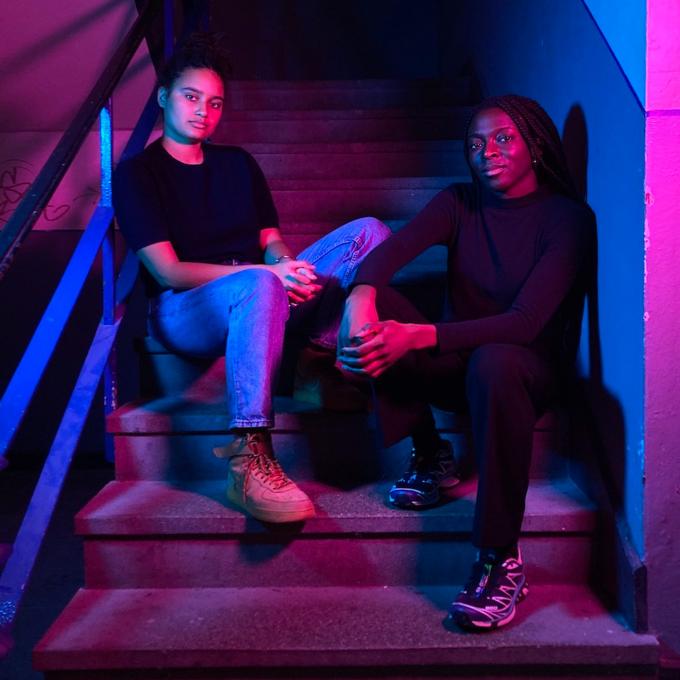 Marny Garcia Mommertz und Princela Biyaa, Association for Black Art_ists e.V., Foto: Adriano Vanini