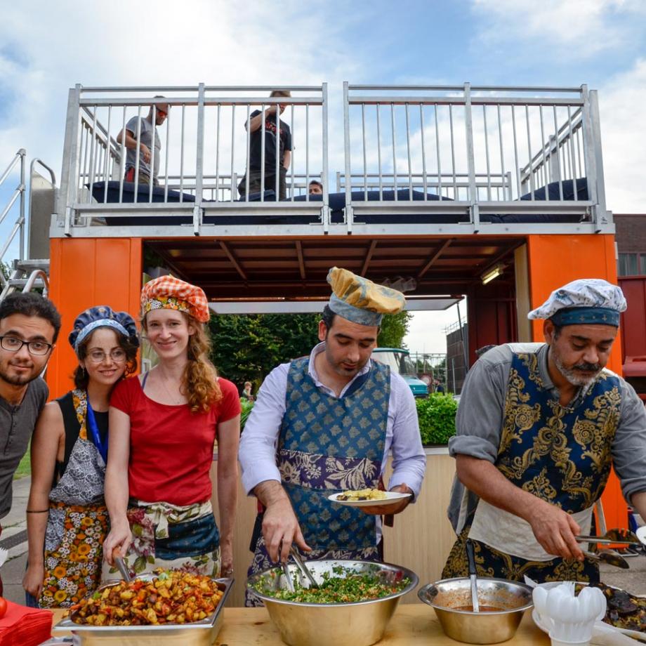 Refugees' Kitchen auf Zollverein 2016