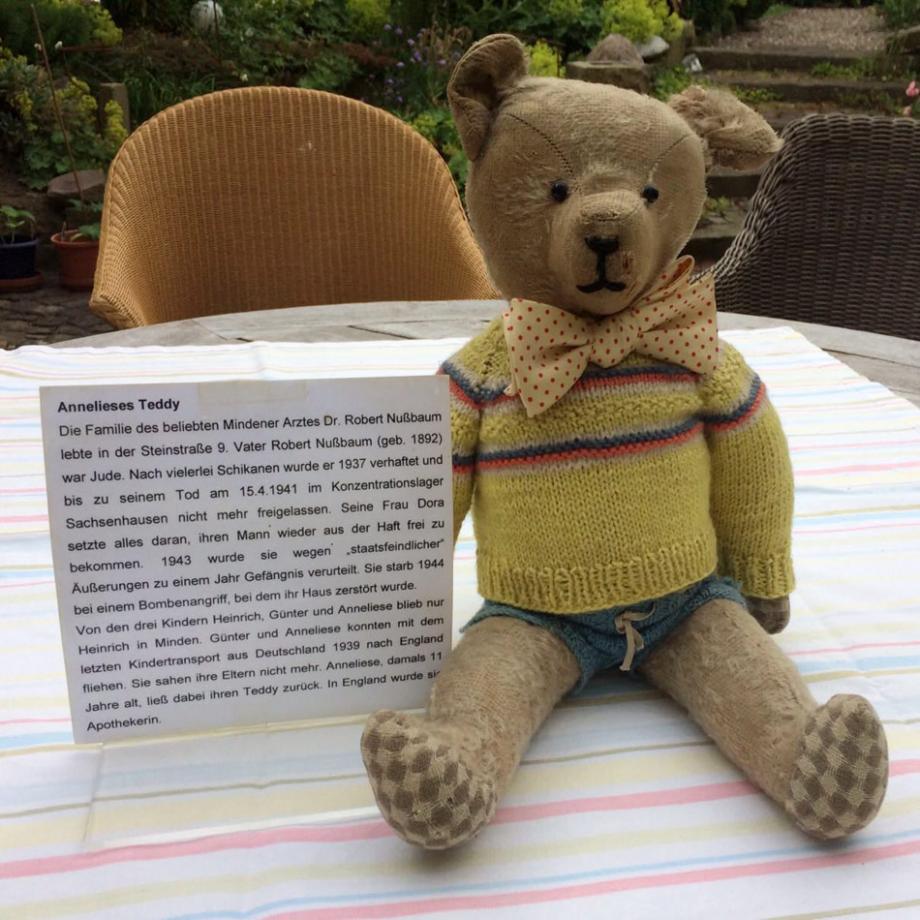 Anneliese Nußbaums Teddy, Exponat des Jüdischen Museums Westfalen