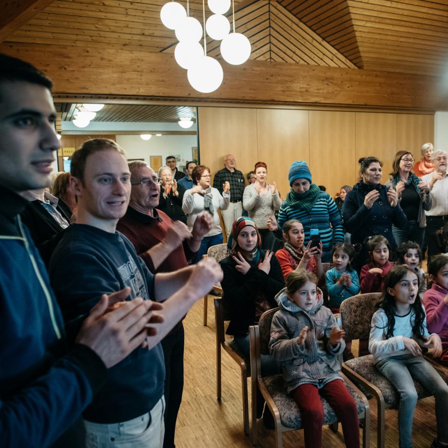 Singen verbindet. Begegnungscafé Bahnhof Langendreer