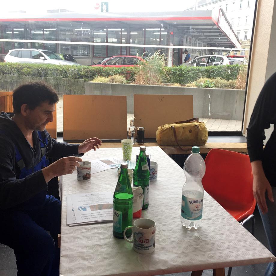 Caffe Kunst. Kunst-Arbeit in Oberhausen