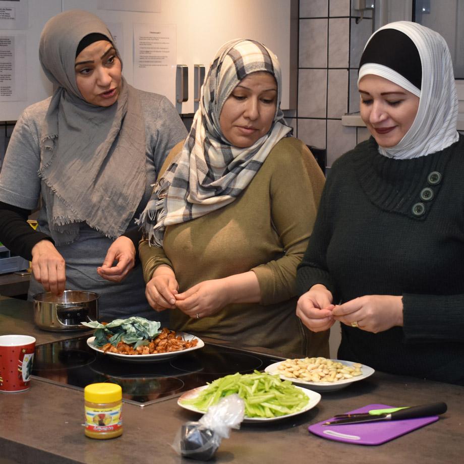 Kochen im Julius-Leber-Haus
