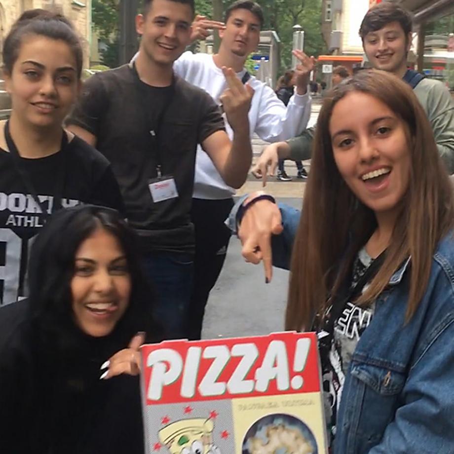 Pizza Pangaea. Webserie mit Schüler*innen der Anne-Frank-Gesamtschule