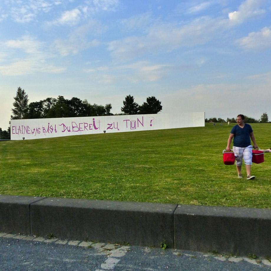 Wilde Typografie / Graffiti Imitat