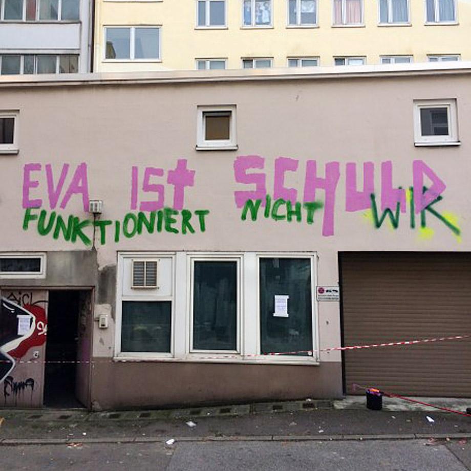 Wilde Typografie / Graffiti Imitat