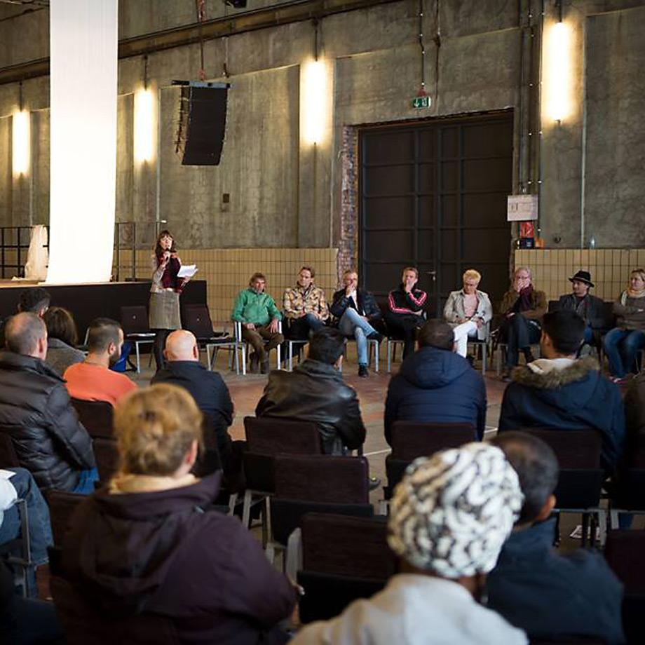 Diskussion Flucht und Migration im Kulturbetrieb
