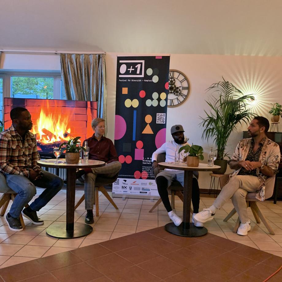 0+1 Festival 2021, Männertalk. Foto: Bildungswerk Vielfalt