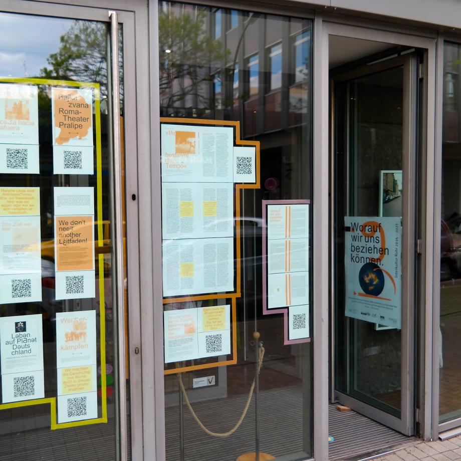 Schaufensterausstellung im MKK Dortmund. Foto: Guido Meincke