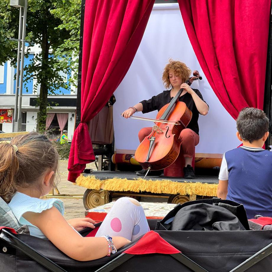Mobiles Theater. Foto: Jwan Abdo