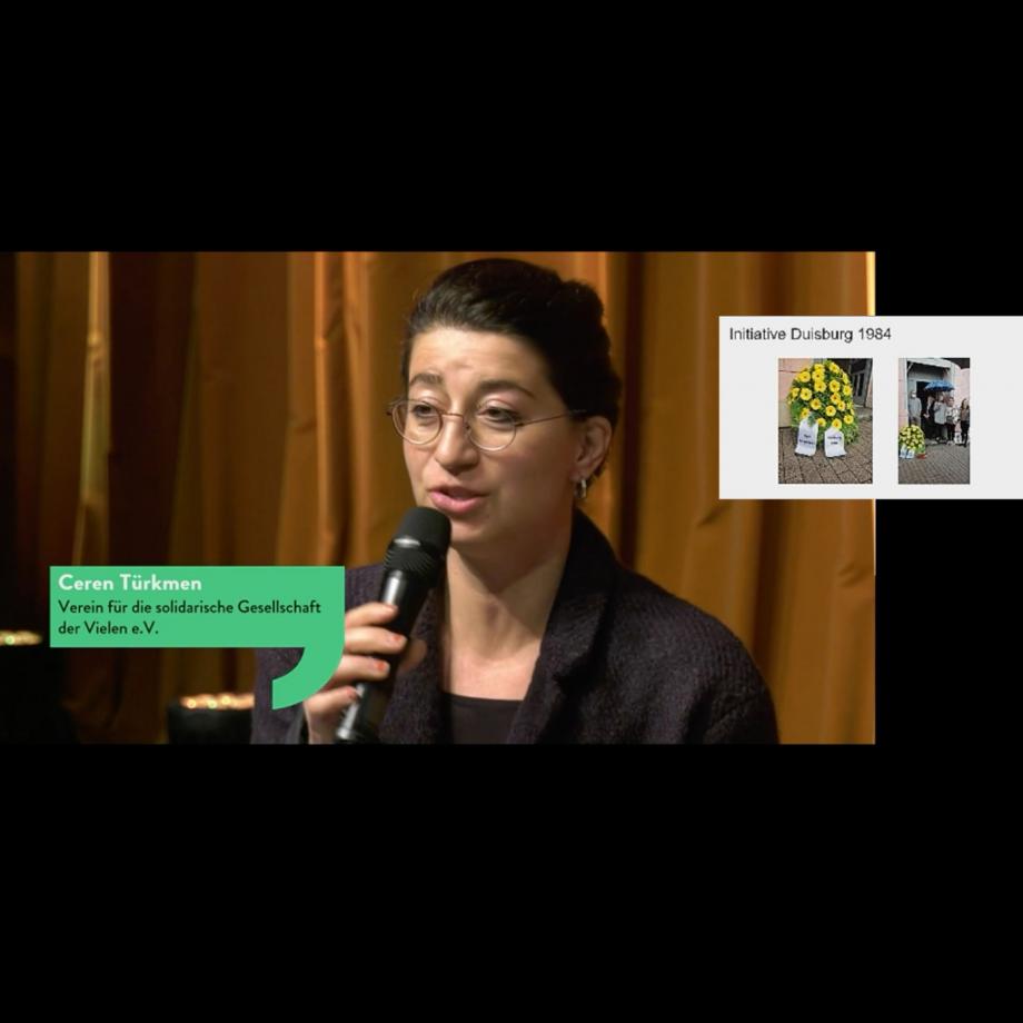 Interkultur Ruhr x Verein für eine solidarische Gesellschaft der Vielen e.V. im Livestream Panel der 9. Kulturkonferenz Ruhr