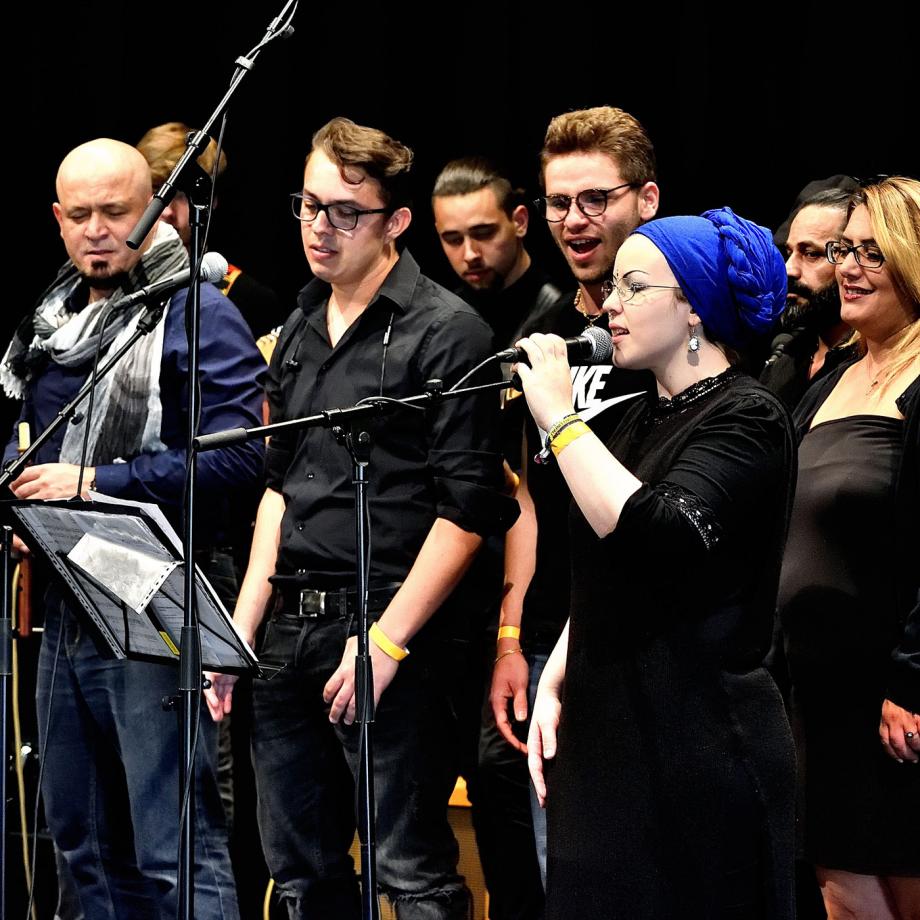 Allerwelt-Ensemble-Duisburg. Foto: Annegret Keller-Steegmann