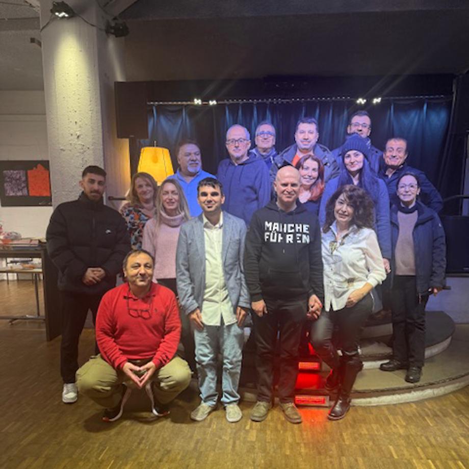 Besuch im Katakomben Theater, Essen. Foto: Tuncer Kalayci