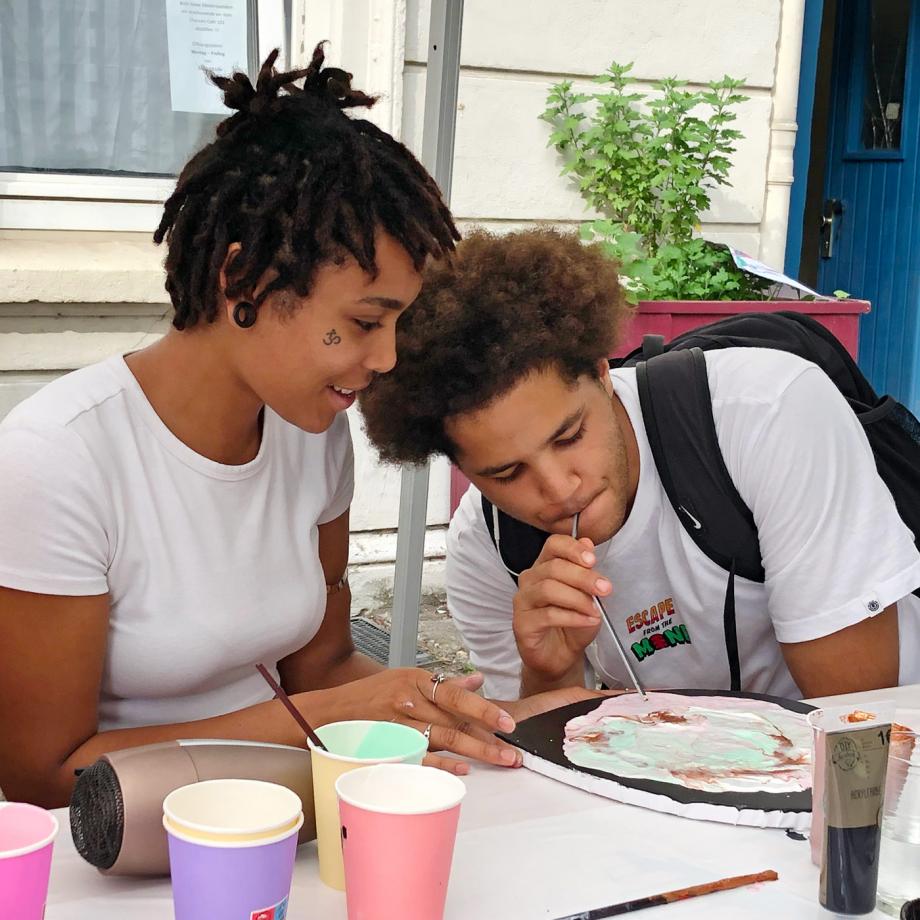 Sawubona 103, Acrylmalerei-Workshop. Foto: Victor Lurie / Borsig11