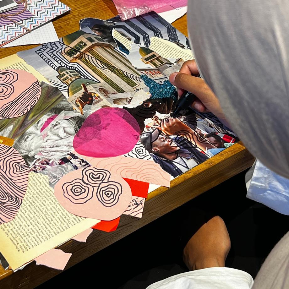 Zine-Workshop. Foto: Julia Güntzel