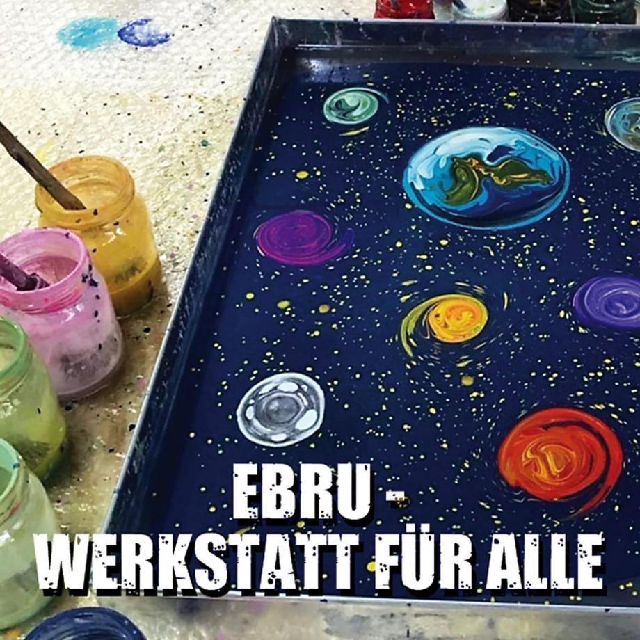 Ebru-Werkstatt. Foto: Hacer Bagcaci