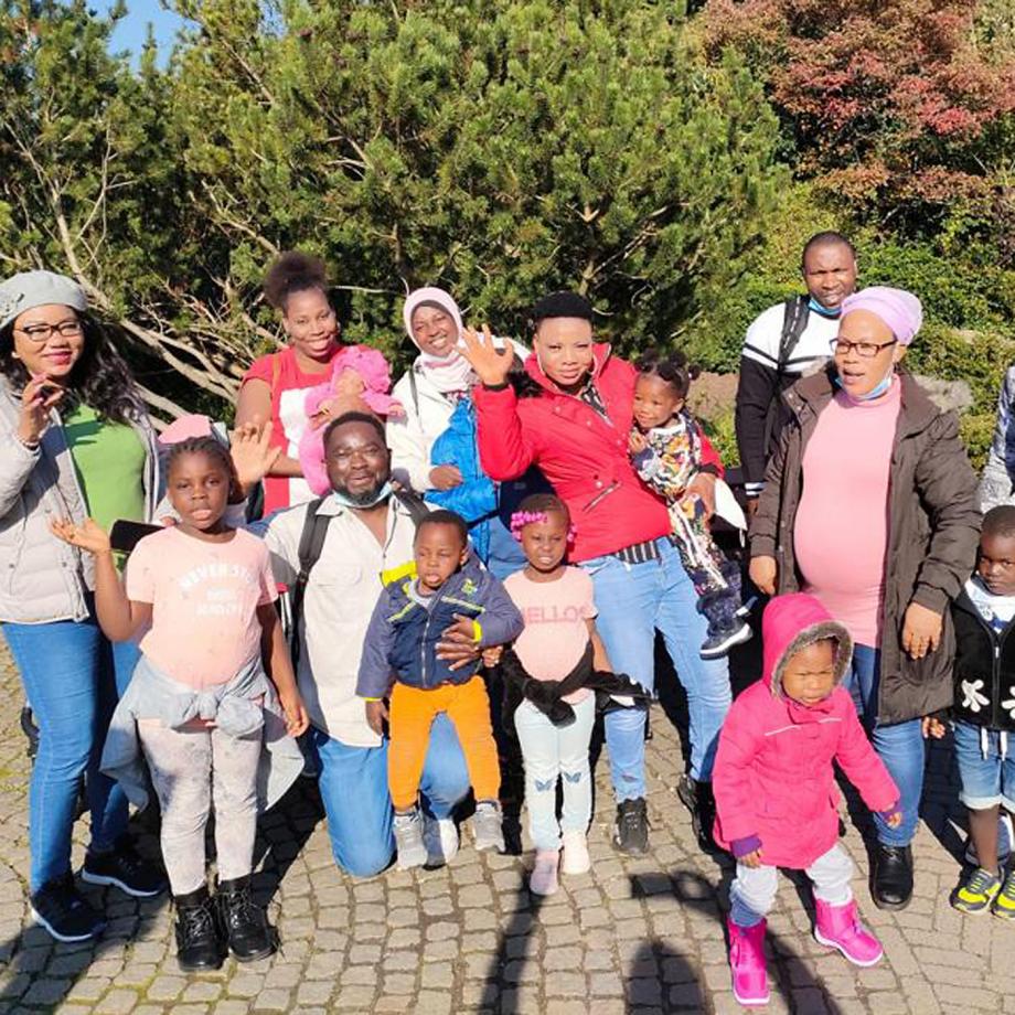 Tell Tessy Charity im Duisburger Zoo. Foto: Cindy-Alice Agbor