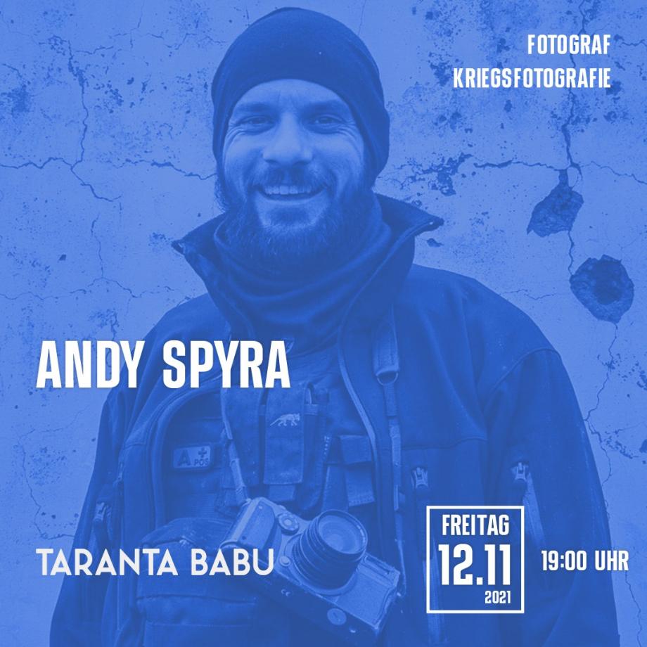 Andy Spyra. Foto: Taranta Babu