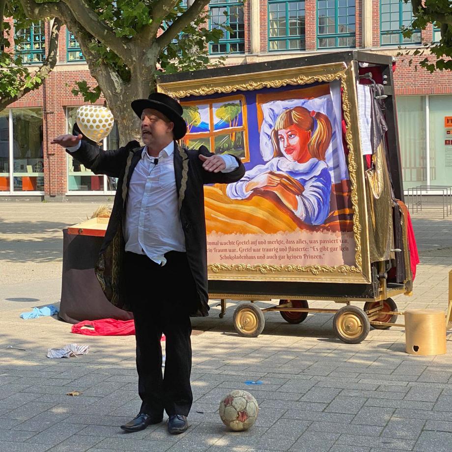 Mobiles Theater. Foto: René Jankowski