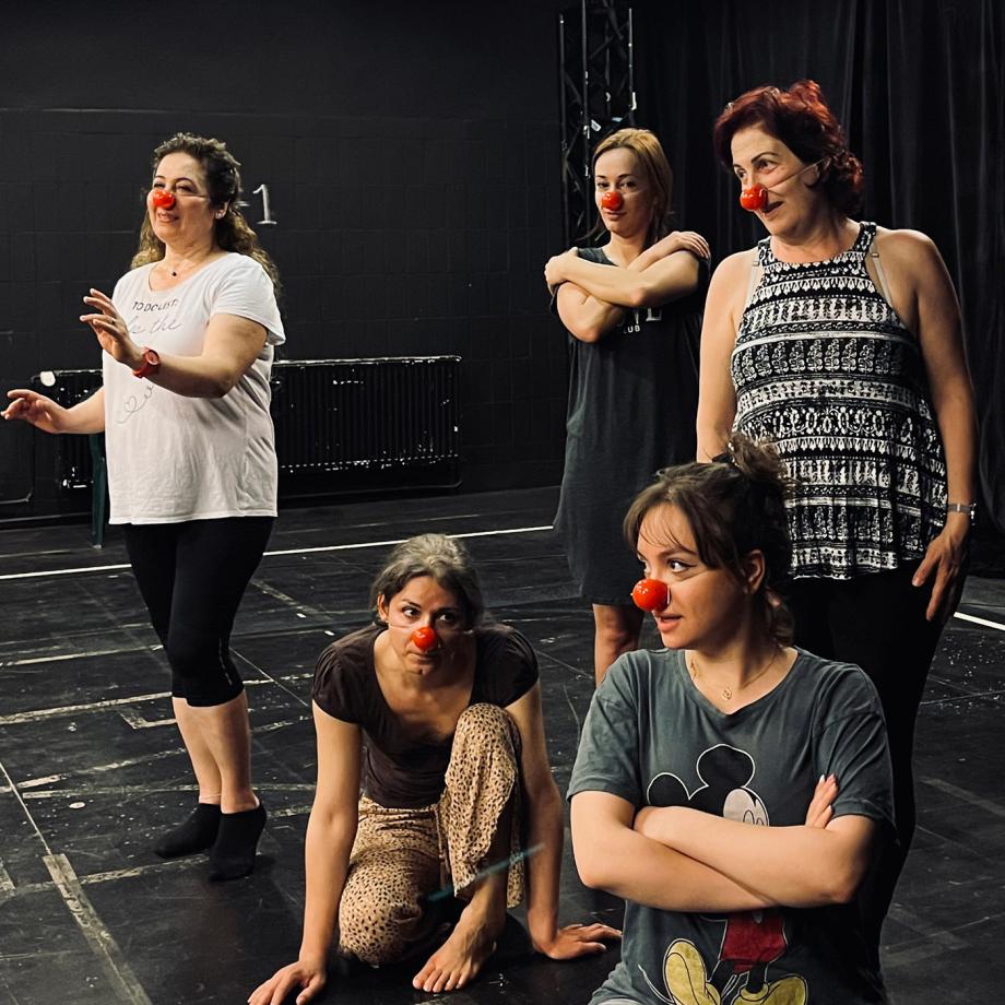 Workshop mit Amal Omran. Foto: Rasha Hamed