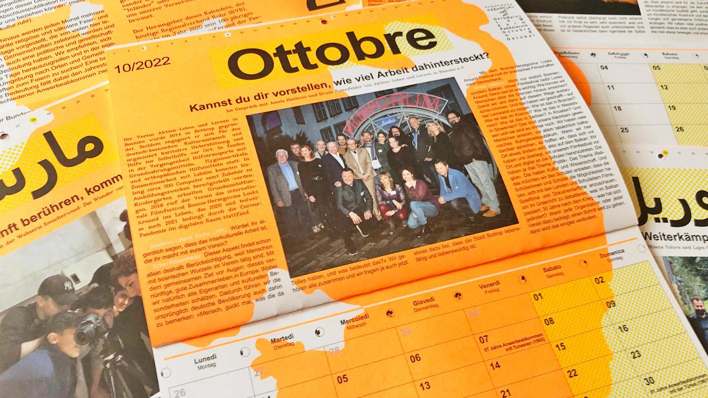 Interkultureller Kalender 2022. Foto: Guido Meincke