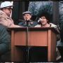 Fasia Jansen in „35-Stunden-Woche ist das Ziel, Teil II”, Film von R. Schenkmann-Raguse. Foto: Archiv für Familien- und Amateurfilm des Ruhrgebiets / Interkultur Ruhr